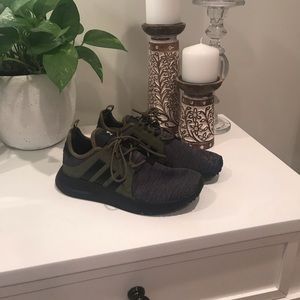 Camo-Colored Adidas Running Sneakers